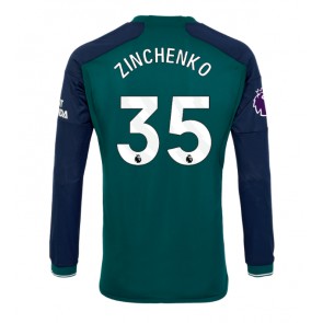Arsenal Oleksandr Zinchenko #35 Tredje trøje 2023-24 Lange ærmer